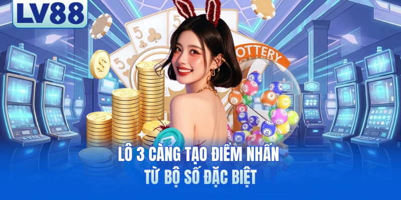 Lô 3 càng tạo điểm nhấn từ bộ số đặc biệt